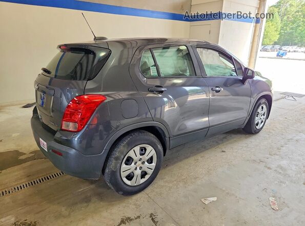 3GNCJKSBXGL263203 2016 CHEVROLET TRAX Gray უკანა მარჯვენა