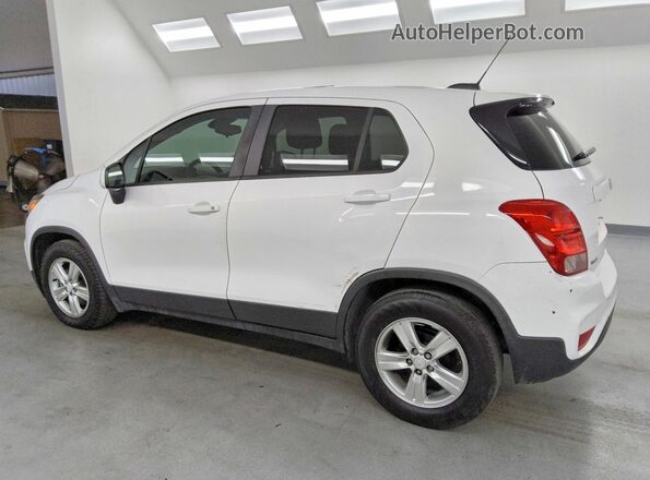 3GNCJKSBXLL186004 2020 CHEVROLET TRAX White უკანა მარცხენა
