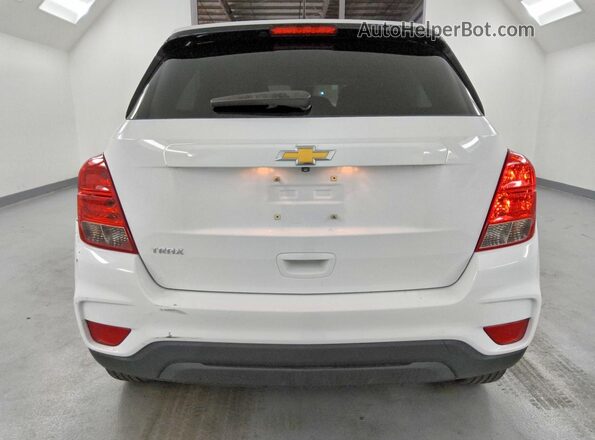 3GNCJKSBXLL186004 2020 CHEVROLET TRAX White უკანა ხედი