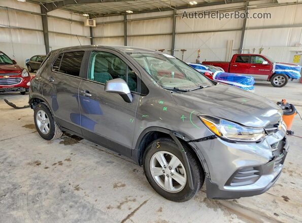 3GNCJKSBXLL206929 2020 CHEVROLET TRAX Gray Przód prawy