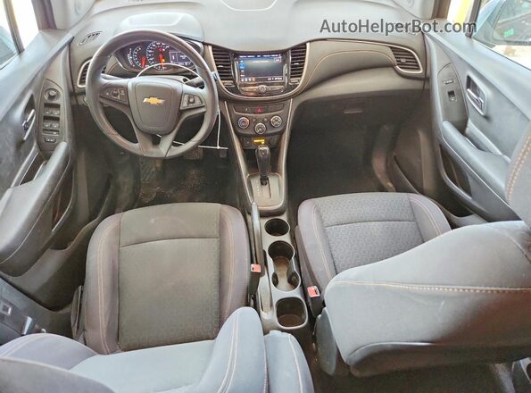3GNCJKSBXLL206929 2020 CHEVROLET TRAX Gray Widok deski rozdzielczej