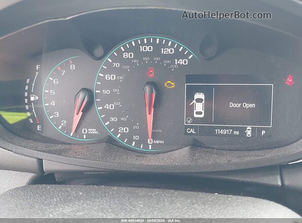 3GNCJLSB0HL164977 2017 CHEVROLET TRAX Черный Вид задних сидений