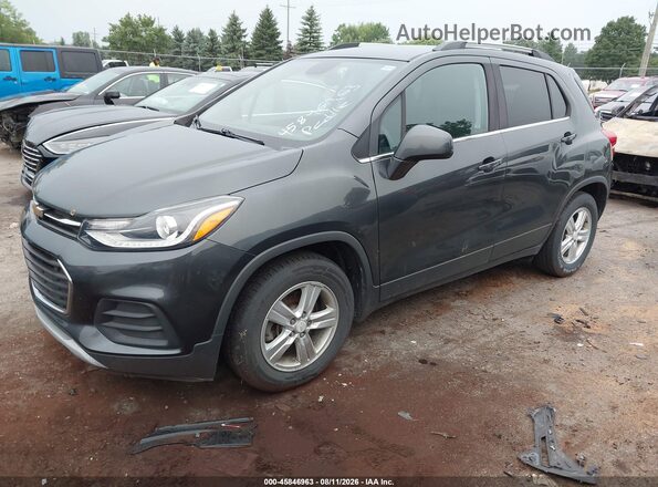 3GNCJLSB0KL228555 2019 CHEVROLET TRAX Gray Przód lewy