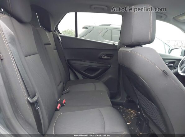 3GNCJLSB0KL228555 2019 CHEVROLET TRAX Gray Widok naklejki z numerem VIN