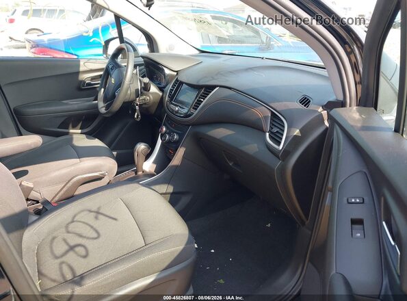 3GNCJLSB0LL226838 2020 CHEVROLET TRAX Черный Вид салона спереди