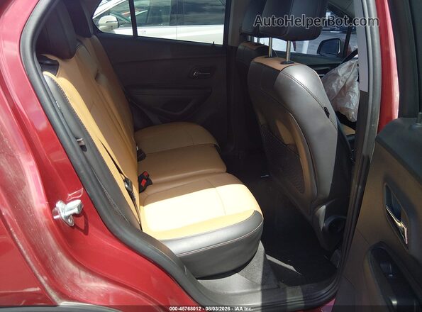 3GNCJLSB0LL255496 2020 CHEVROLET TRAX Red VIN კოდის სტიკერის ხედი