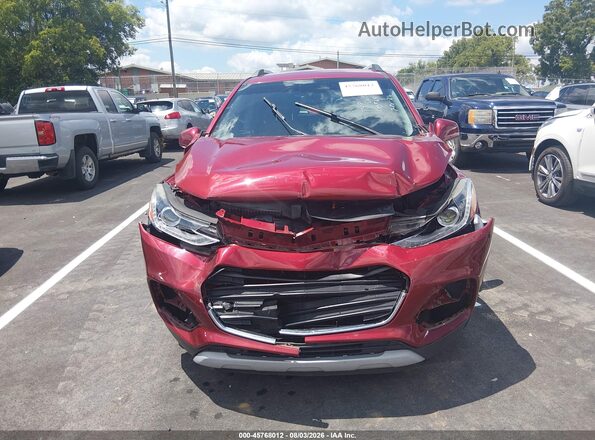 3GNCJLSB0LL255496 2020 CHEVROLET TRAX Red წინა პანელის ხედი