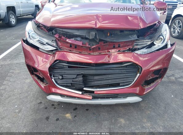 3GNCJLSB0LL255496 2020 CHEVROLET TRAX Red წინა ხედი