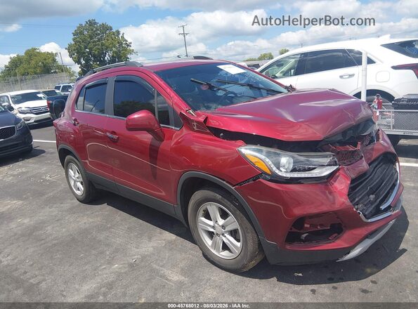 3GNCJLSB0LL255496 2020 CHEVROLET TRAX Red ხელსაწყოთა პანელის ხედი
