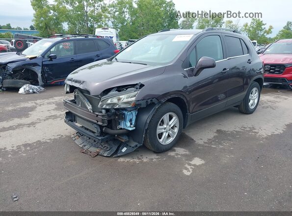 3GNCJLSB1GL154831 2016 CHEVROLET TRAX Gray წინა მარცხენა ხედი სამი მეოთხედიდან