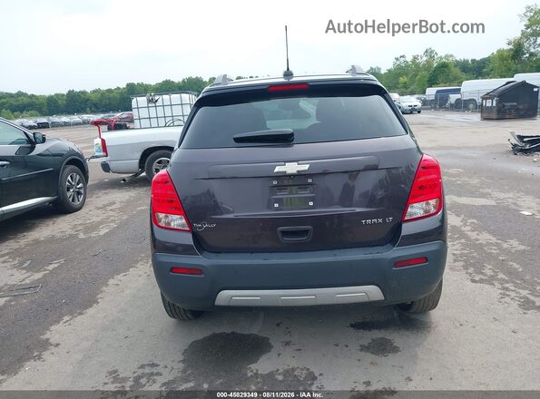 3GNCJLSB1GL154831 2016 CHEVROLET TRAX Gray 