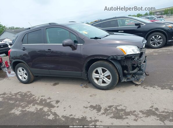3GNCJLSB1GL154831 2016 CHEVROLET TRAX Gray უკანა სალონის ხედი