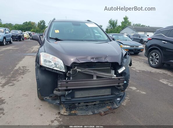 3GNCJLSB1GL154831 2016 CHEVROLET TRAX Gray ხელსაწყოთა პანელის ხედი