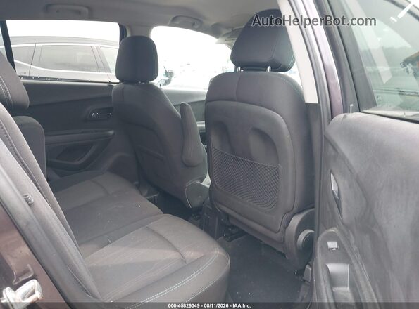 3GNCJLSB1GL154831 2016 CHEVROLET TRAX Gray VIN კოდის სტიკერის ხედი