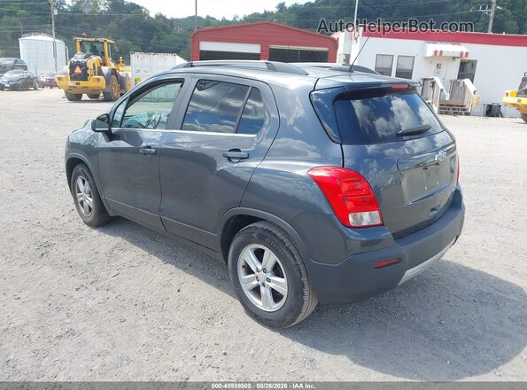 3GNCJLSB1GL201887 2016 CHEVROLET TRAX Gray Задня ліва чверть