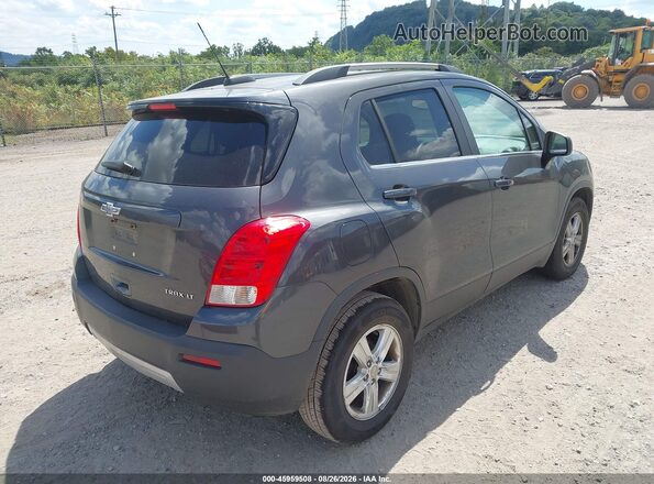 3GNCJLSB1GL201887 2016 CHEVROLET TRAX Gray Задня права чверть