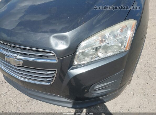 3GNCJLSB1GL201887 2016 CHEVROLET TRAX Gray Вид спереду