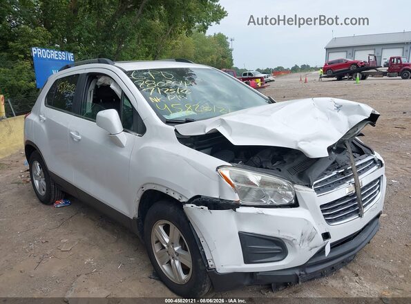 3GNCJLSB1GL280204 2016 CHEVROLET TRAX White Front view