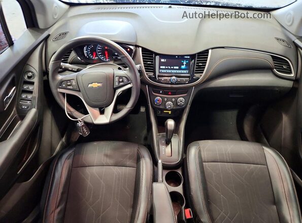3GNCJLSB1HL264814 2017 CHEVROLET TRAX Burgundy Առջևի վահանակի տեսք