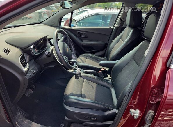 3GNCJLSB1HL264814 2017 CHEVROLET TRAX Burgundy Սալոնի դիմացի տեսք