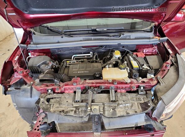 3GNCJLSB1HL264814 2017 CHEVROLET TRAX Burgundy Սալոնի հետևի տեսք