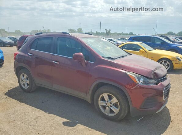3GNCJLSB1HL269933 2017 CHEVROLET TRAX Maroon წინა მარჯვენა