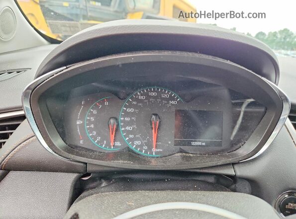 3GNCJLSB1JL215697 2018 CHEVROLET TRAX Black Instrument cluster view