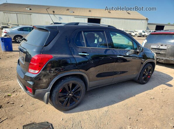 3GNCJLSB1JL215697 2018 CHEVROLET TRAX Black Rear right