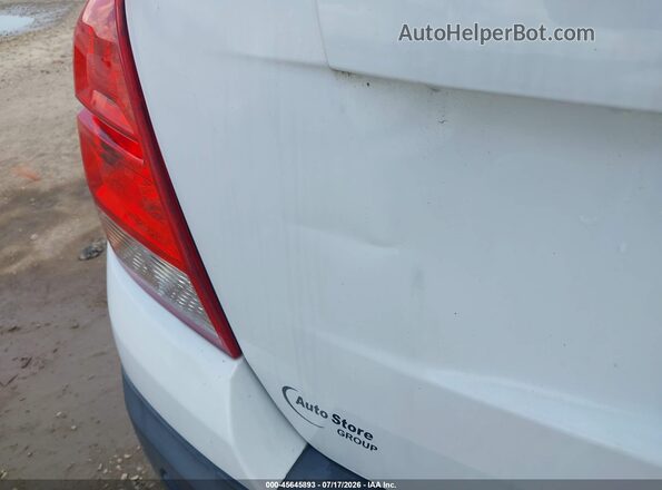 3GNCJLSB2GL133132 2016 CHEVROLET TRAX Белый Вид спереди