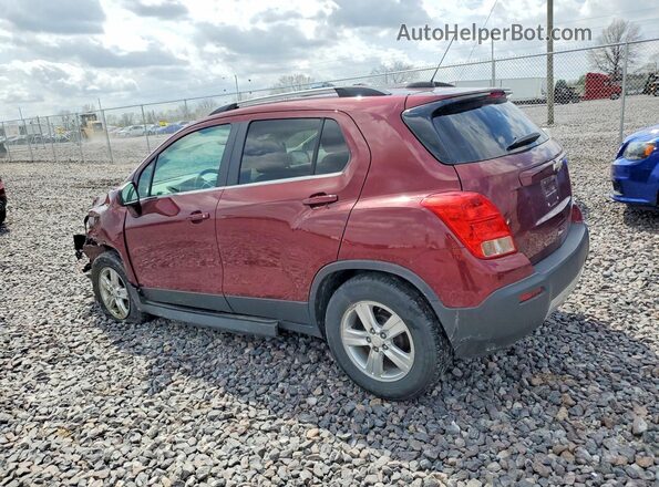 3GNCJLSB2GL245123 2016 CHEVROLET TRAX Red Հետևի ձախ