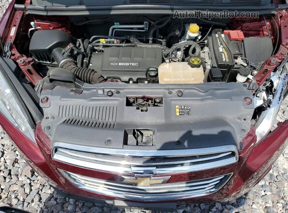 3GNCJLSB2GL245123 2016 CHEVROLET TRAX Red Սալոնի հետևի տեսք