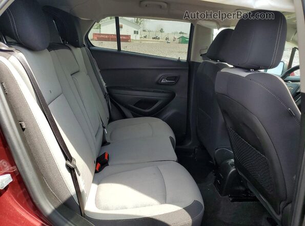 3GNCJLSB2GL245123 2016 CHEVROLET TRAX Red Հետևի նստատեղերի տեսք