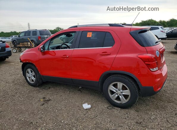 3GNCJLSB2JL293678 2018 CHEVROLET TRAX Red Tył lewy