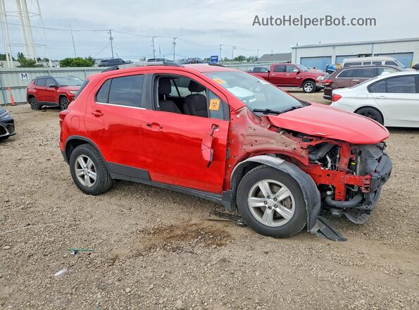 3GNCJLSB2JL293678 2018 CHEVROLET TRAX Red Przód prawy