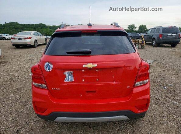 3GNCJLSB2JL293678 2018 CHEVROLET TRAX Red Widok z tyłu