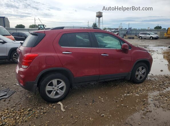 3GNCJLSB2KL194781 2019 CHEVROLET TRAX Red უკანა მარჯვენა