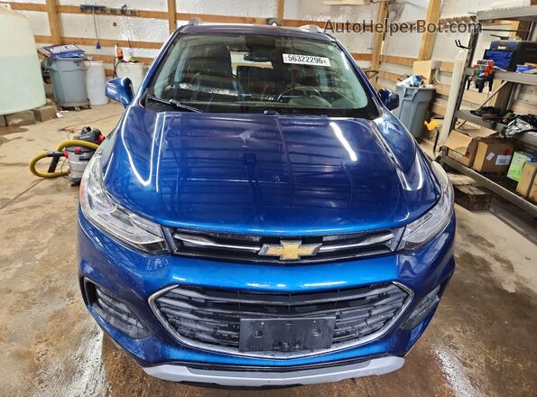 3GNCJLSB2LL138440 2020 CHEVROLET TRAX Blue Front view