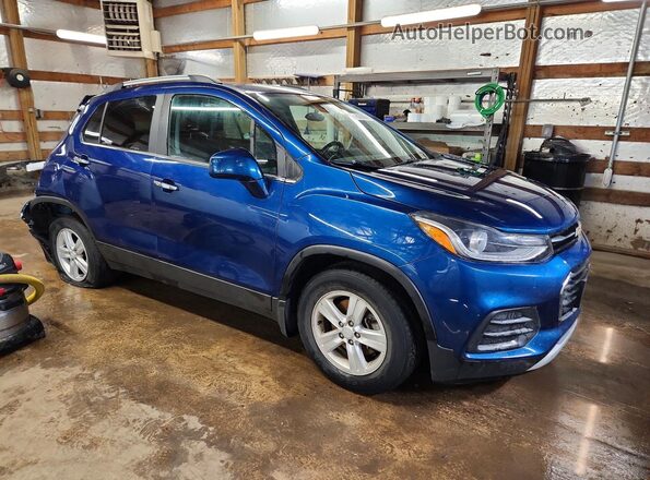 3GNCJLSB2LL138440 2020 CHEVROLET TRAX Blue Front right