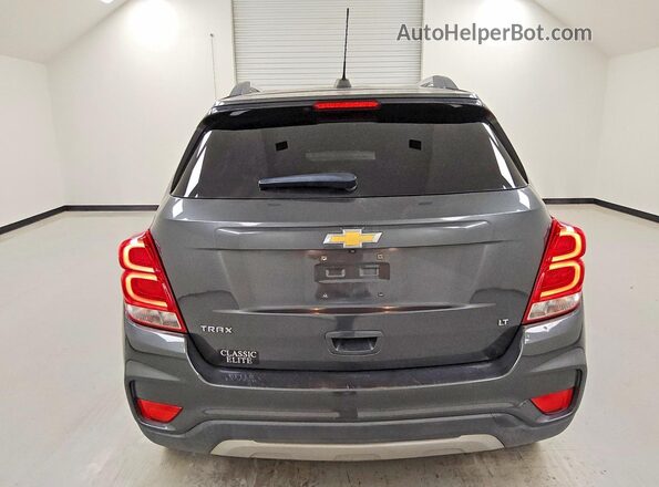 3GNCJLSB2LL145663 2020 CHEVROLET TRAX Gray Հետևի տեսք