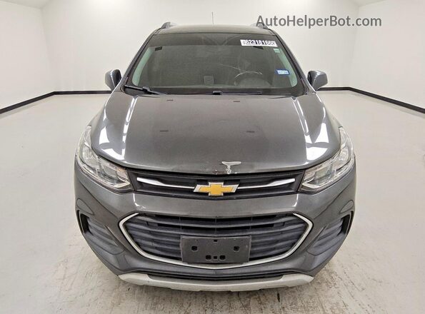 3GNCJLSB2LL145663 2020 CHEVROLET TRAX Gray Դիմացի տեսք