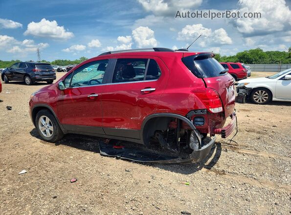 3GNCJLSB3JL211182 2018 CHEVROLET TRAX Burgundy Tył lewy