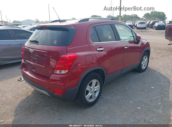 3GNCJLSB3JL346470 2018 CHEVROLET TRAX Red უკანა მარჯვენა