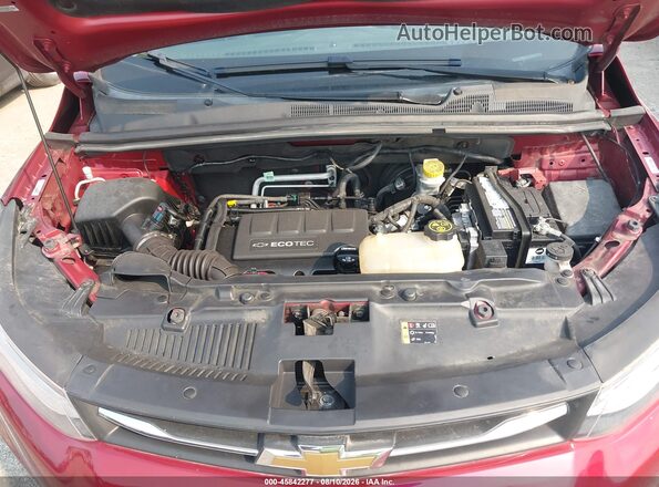 3GNCJLSB3JL346470 2018 CHEVROLET TRAX Red უკანა ხედი