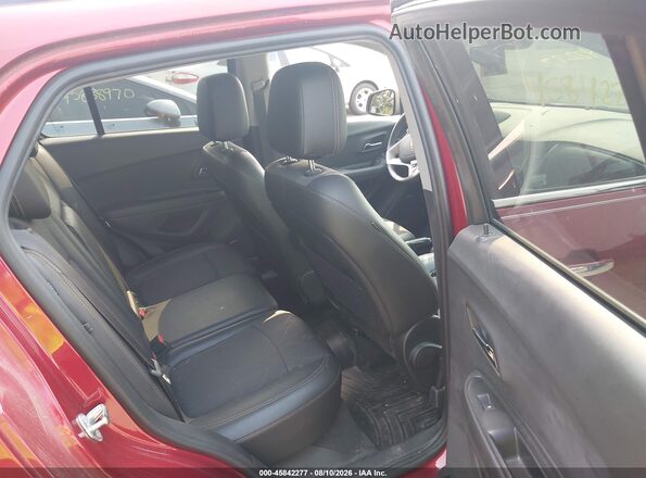 3GNCJLSB3JL346470 2018 CHEVROLET TRAX Red VIN კოდის სტიკერის ხედი