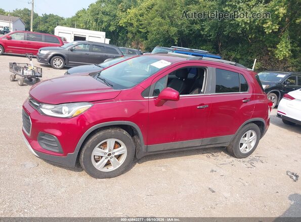3GNCJLSB3JL346470 2018 CHEVROLET TRAX Red სალონის 360-გრადუსიანი ხედი