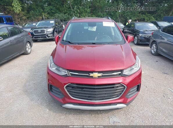 3GNCJLSB3JL346470 2018 CHEVROLET TRAX Red ხელსაწყოთა პანელის ხედი
