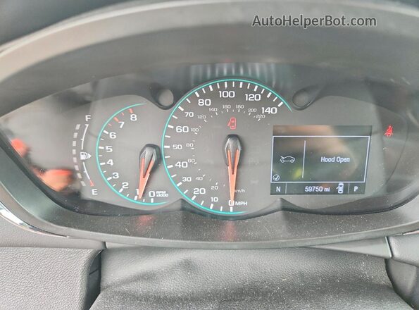3GNCJLSB3KL264076 2019 CHEVROLET TRAX Серебряный Вид щитка приборов