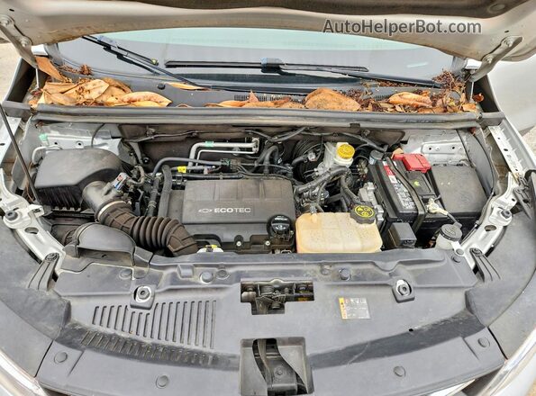 3GNCJLSB3KL264076 2019 CHEVROLET TRAX Серебряный Вид задней части салона