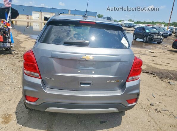 3GNCJLSB3LL139113 2020 CHEVROLET TRAX Silver Widok z tyłu