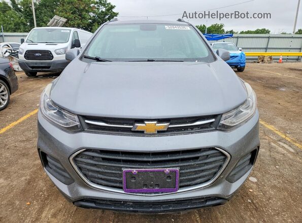 3GNCJLSB3LL335892 2020 CHEVROLET TRAX Gray Դիմացի տեսք